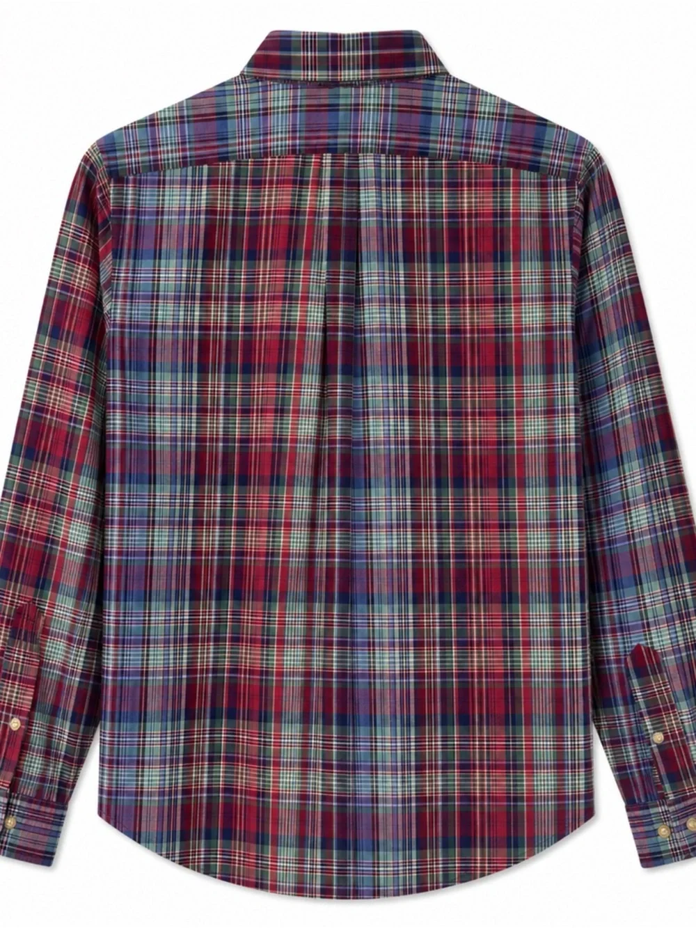 Polo Ralph Lauren Plaid Oxford Button Down Shirt Men’s Small 100% Cotton Classic - Picture 3 of 12